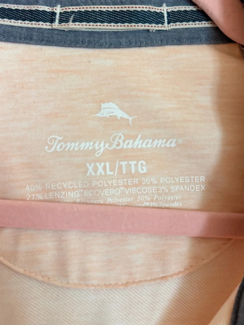 Tommy Bahama Heathered Polo - XXL